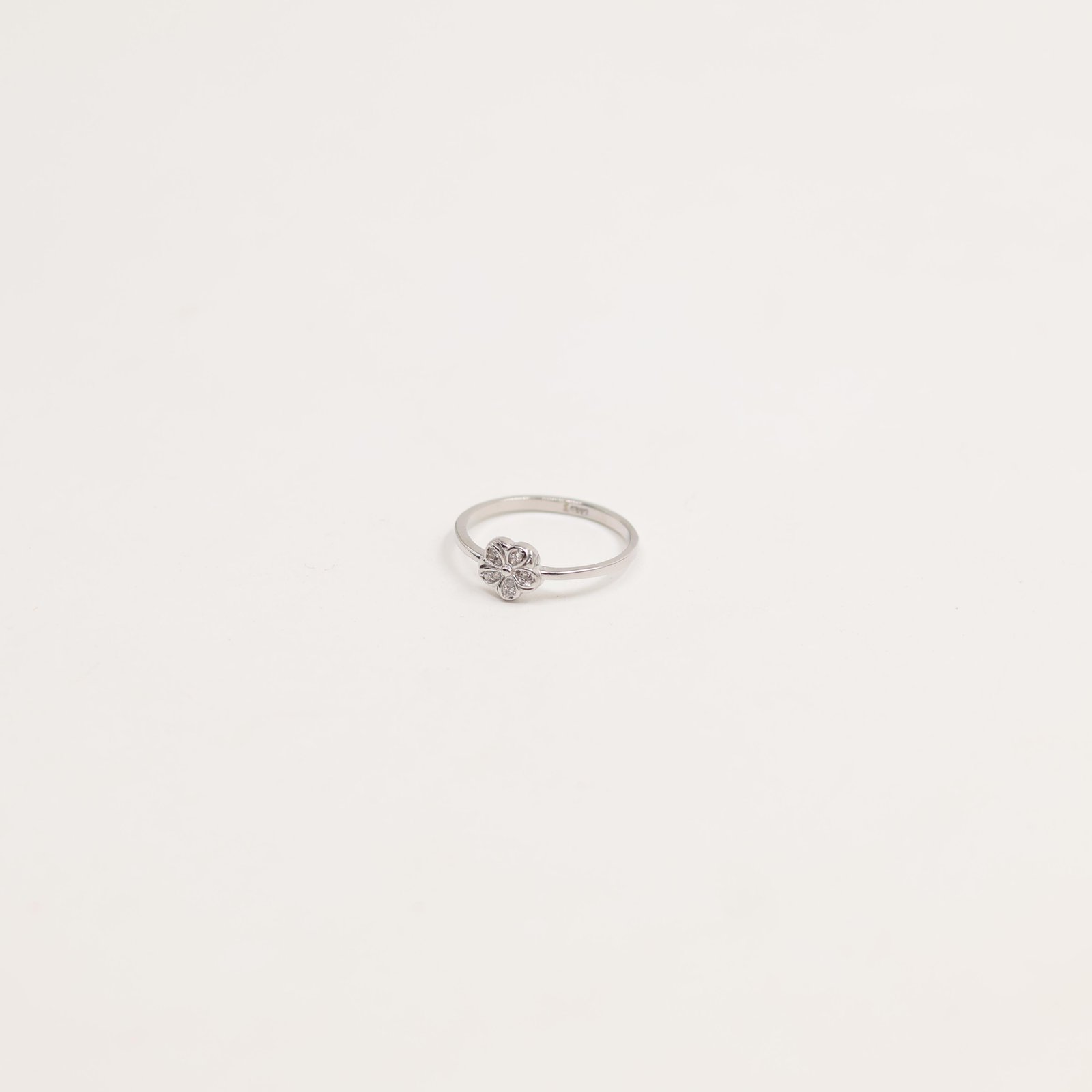 Silver Sunburst Radiant Halo Ring