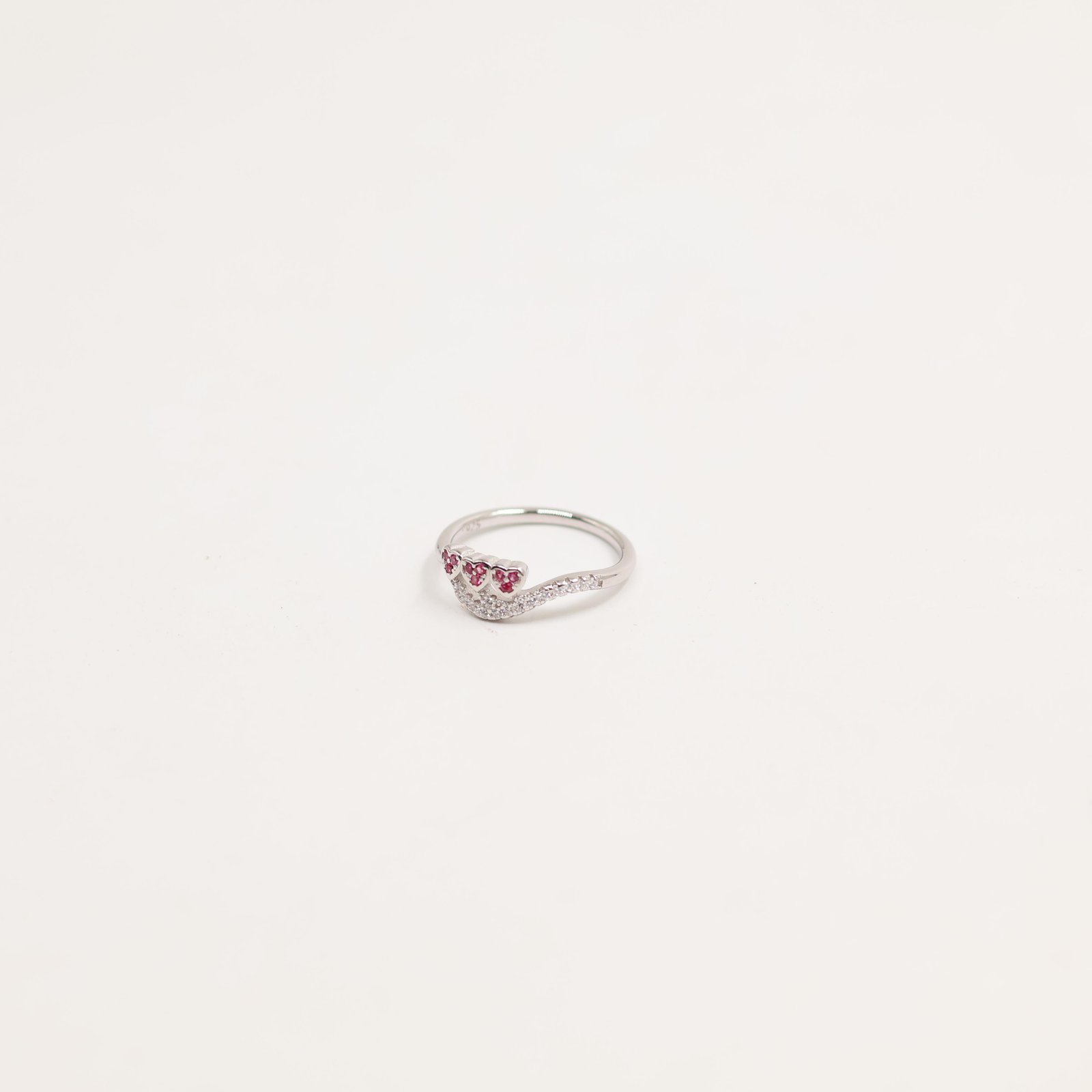 Silver Byzantine Weave Band Ring