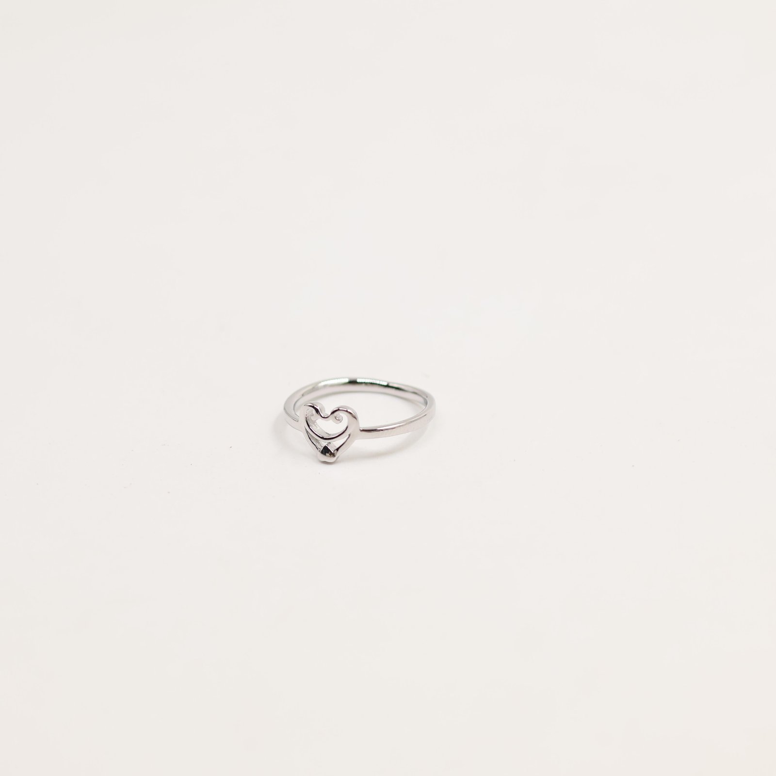 Silver Hammered Texture Wide Band Ring