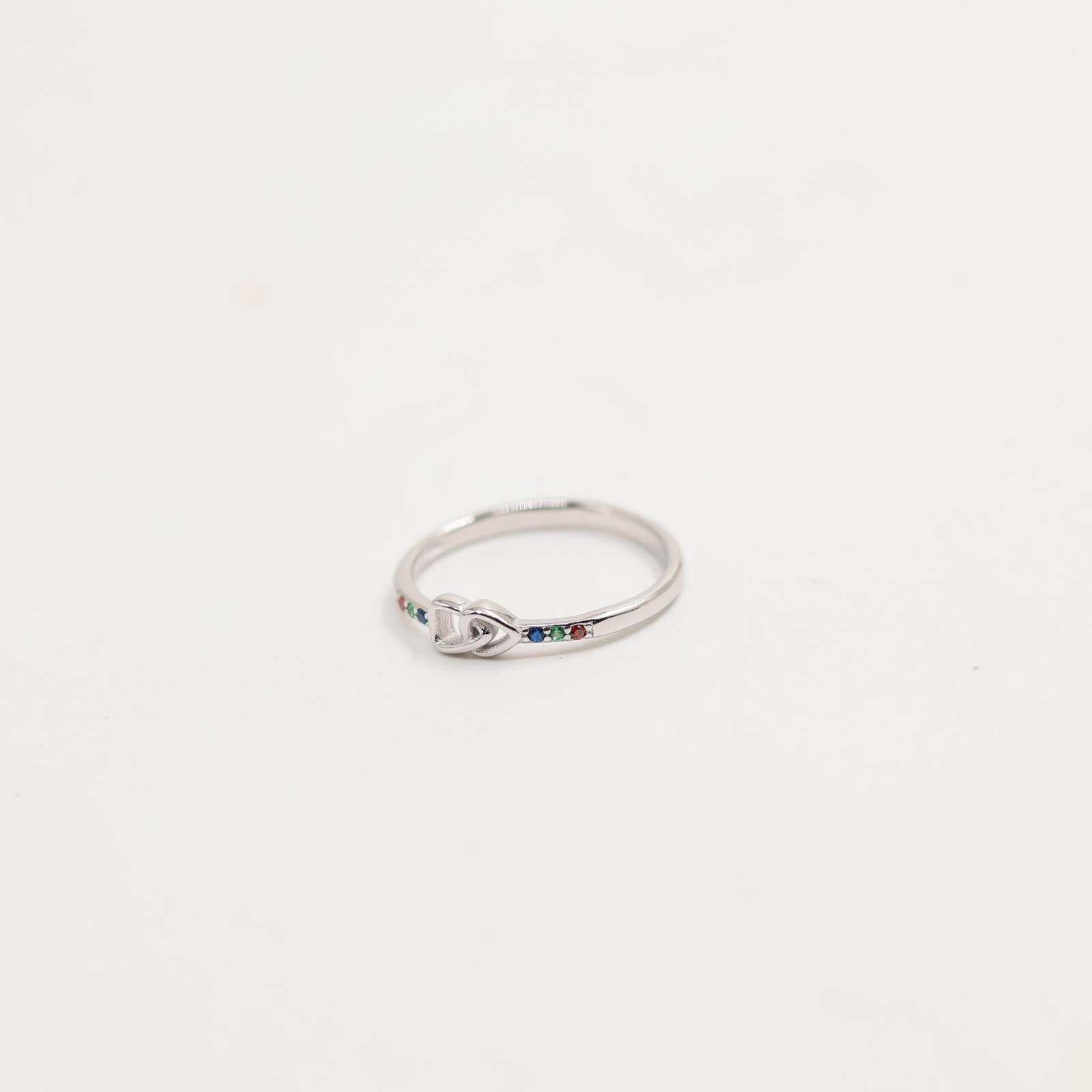 Silver Milgrain Beaded Edge Band Ring